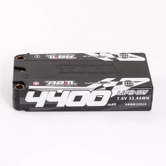 ABM 4400 LCG Shorty 7.6v Lipo-HV 140c 5mm connectors