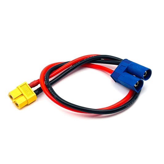 ABM XT60 Female to EC5 Male Leads 14AWG-30cm