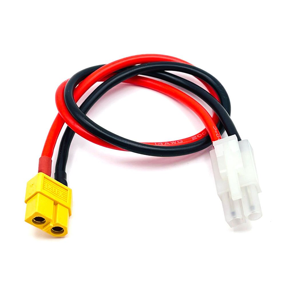 ABM XT60 Female to TAMIYA Male Leads 14AWG-30cm