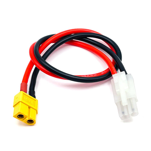 ABM XT60 Female to TAMIYA Male Leads 14AWG-30cm