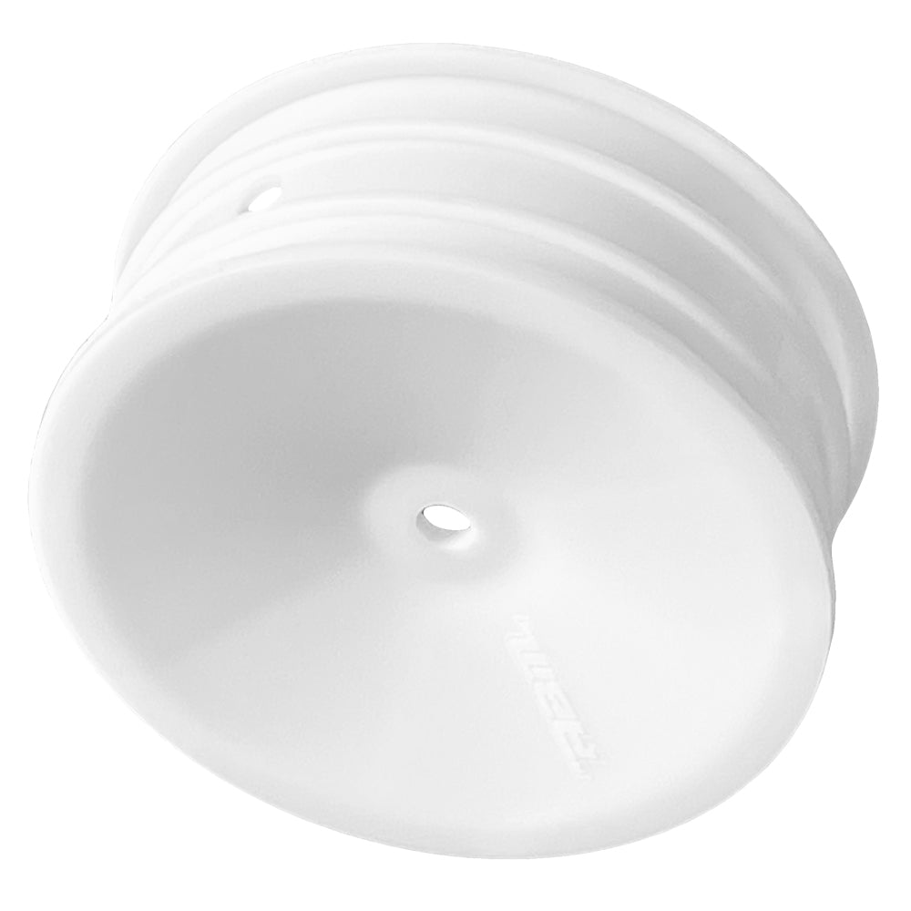 ABM40005 Front Wheel WIDE for 1/10th Off Road 2wd -White (2pcs)