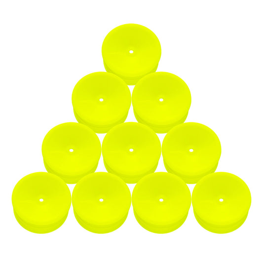 ABM40006-Y Front Wheel WIDE for 1/10th Off Road 2wd -Yellow (10pcs)