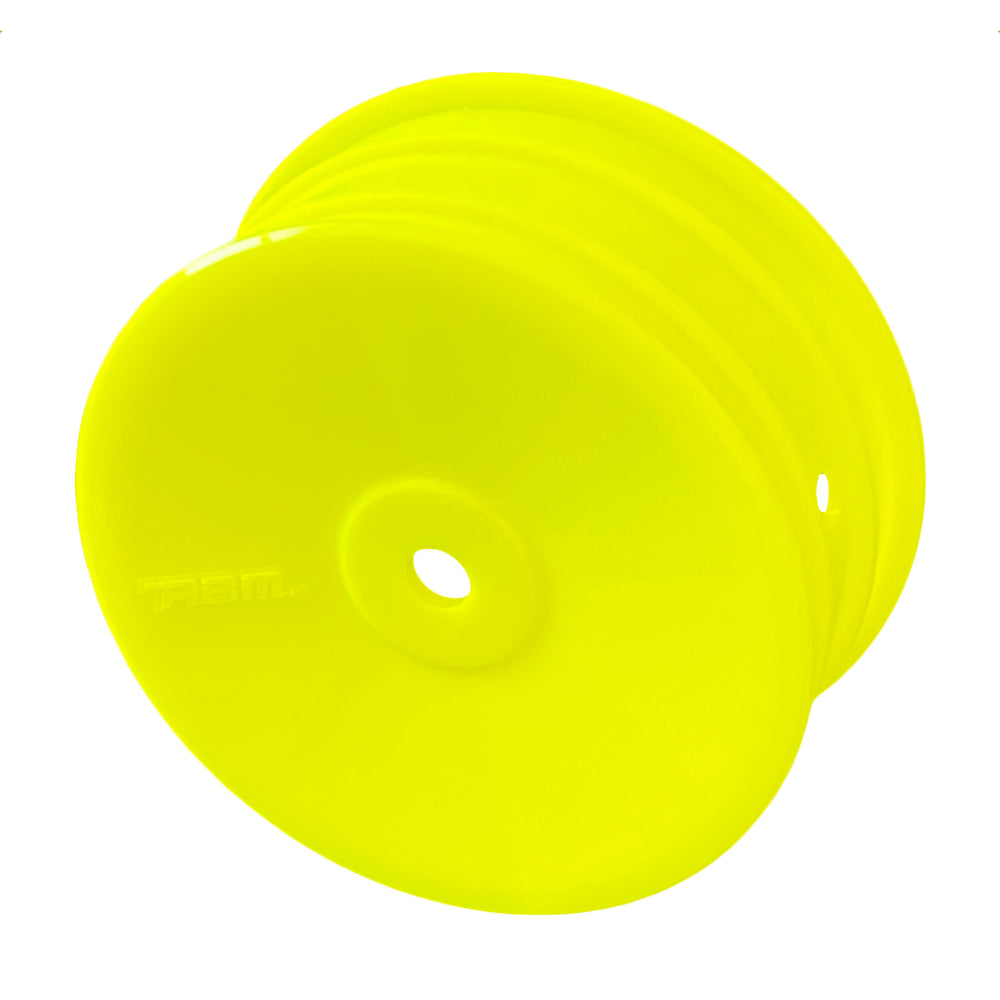 ABM40007-Y Front Wheel for 1/10th Off Road 4wd -Yellow (2pcs)