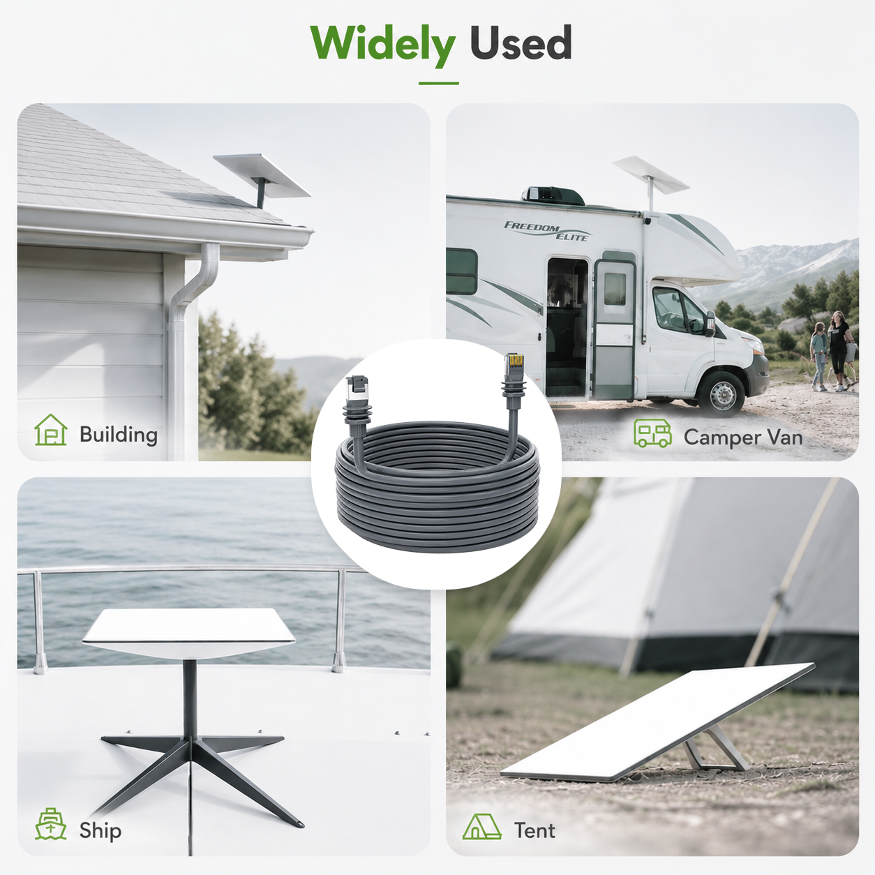 ABM Starlink Mini Compatible Gen 3 Ethernet Cable 46m