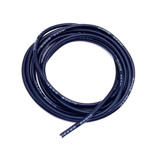 ABM 14awg SUPER FLEX BLACK SILICONE WIRE 2 metre
