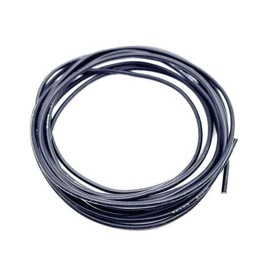 ABM 22awg SUPER FLEX BLACK SILICONE WIRE 2 metre
