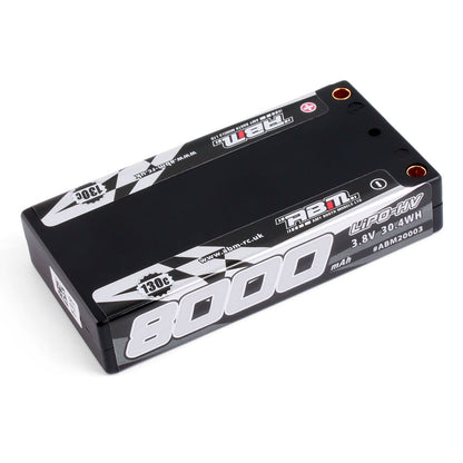 ABM 8000 Pan Car Style 3.8V Lipo-HV 130c 4mm Connectors