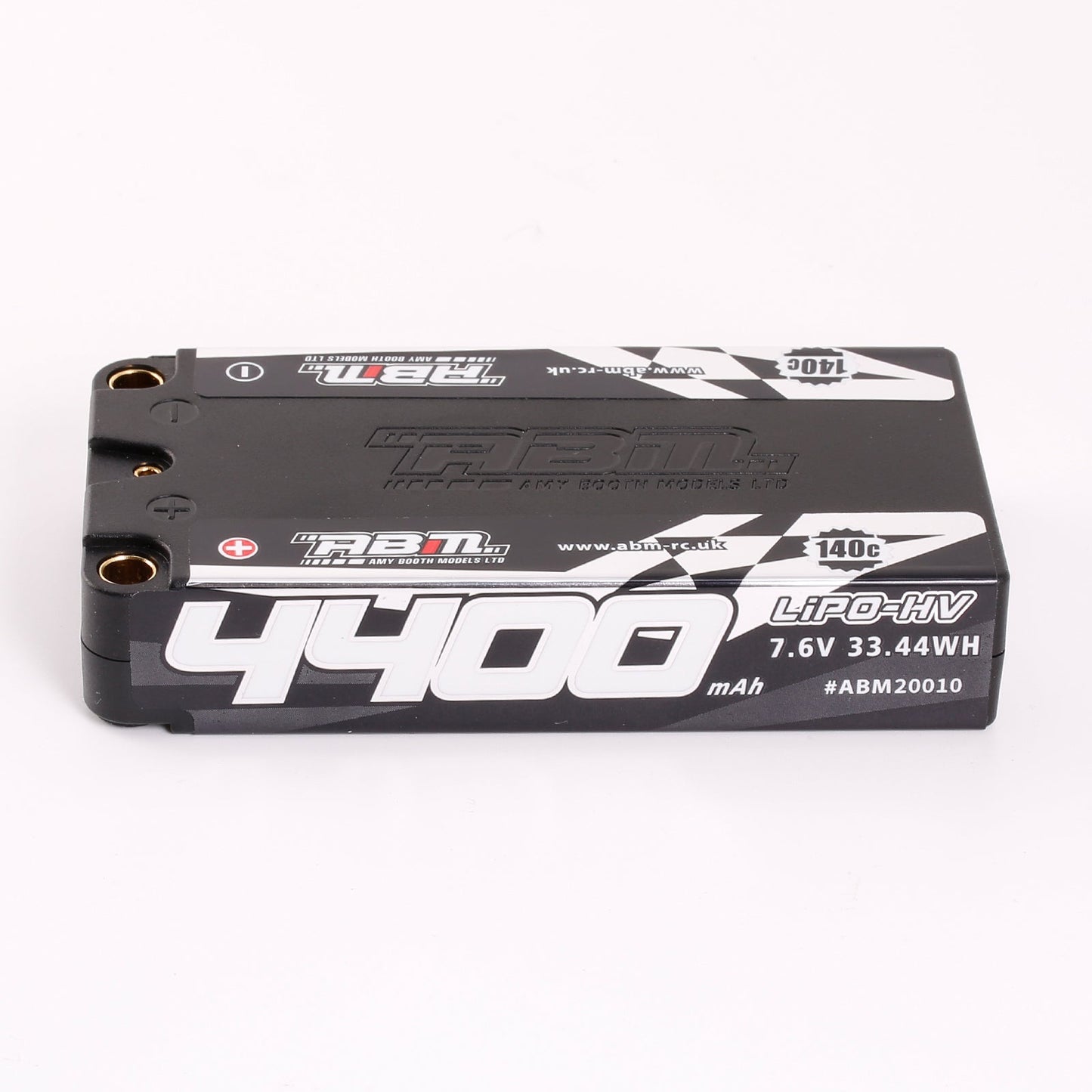 ABM 4400 LCG Shorty 7.6v Lipo-HV 140c 5mm connectors