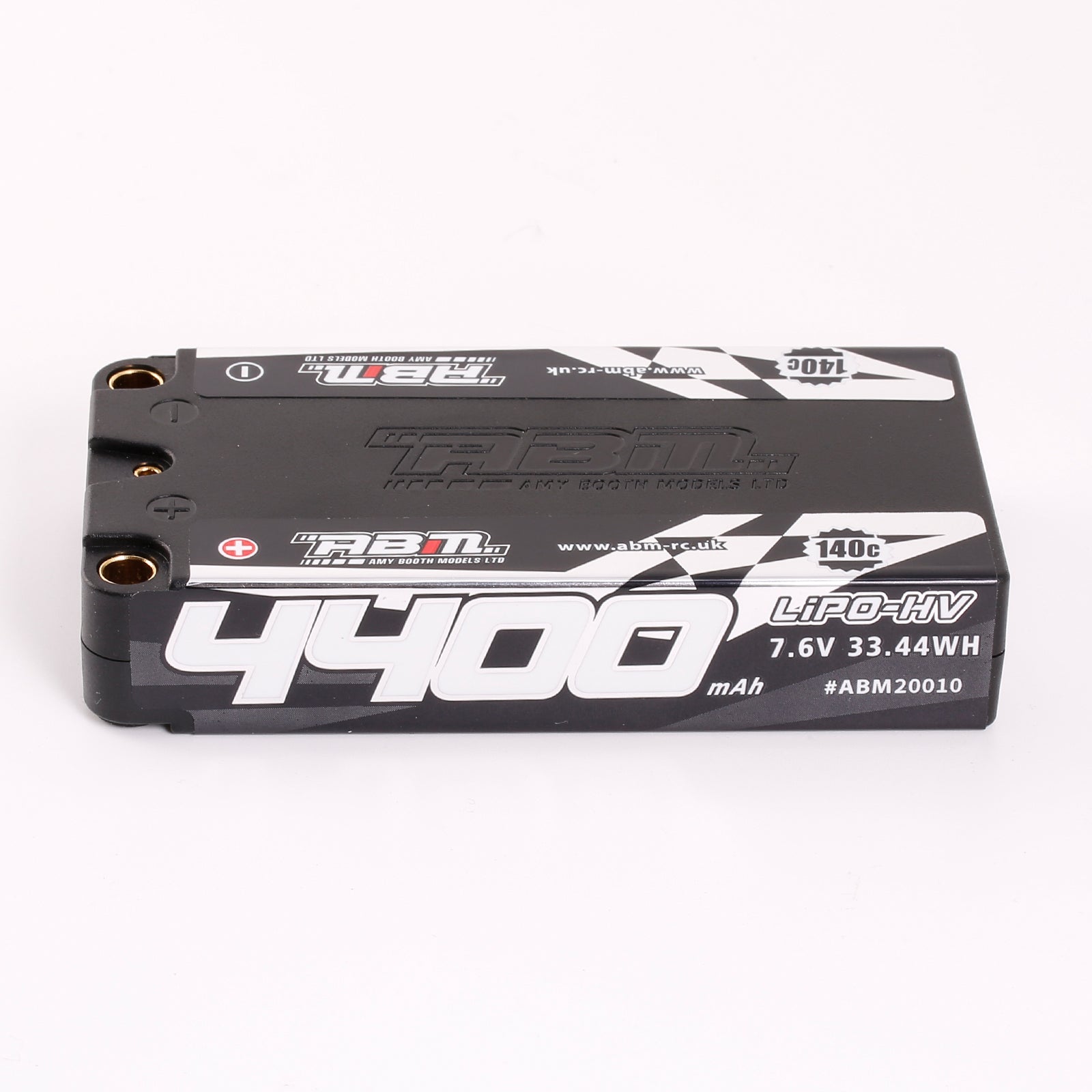 ABM 4400 LCG Shorty 7.6v Lipo-HV 140c 5mm connectors