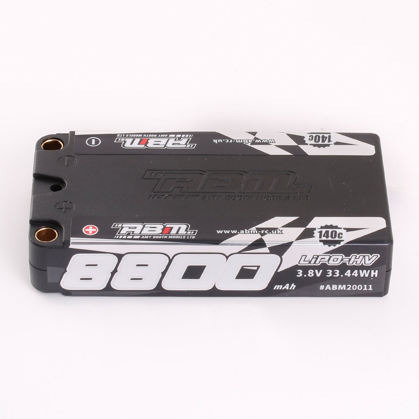 ABM 8800 Pan Car Style 3.8V Lipo-HV 140c 5mm Connectors