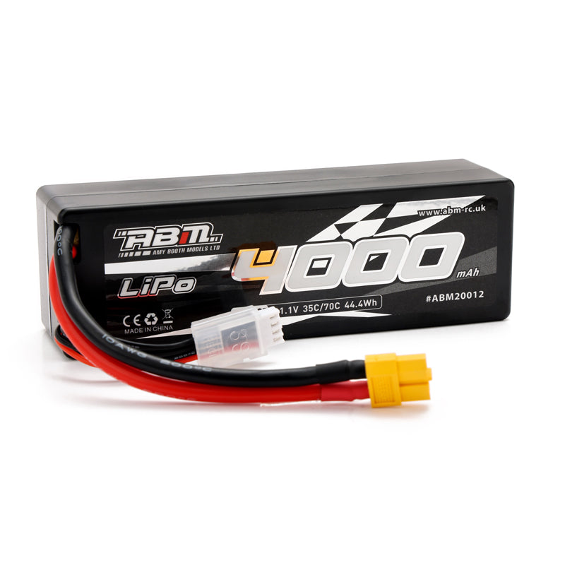 ABM 200112 4000mAh 3S 11.1V 70C Lipo battery with XT60 connector