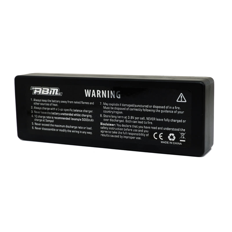 ABM 5000mAh 2S 7.4V 70C Lipo battery with XT60 connector