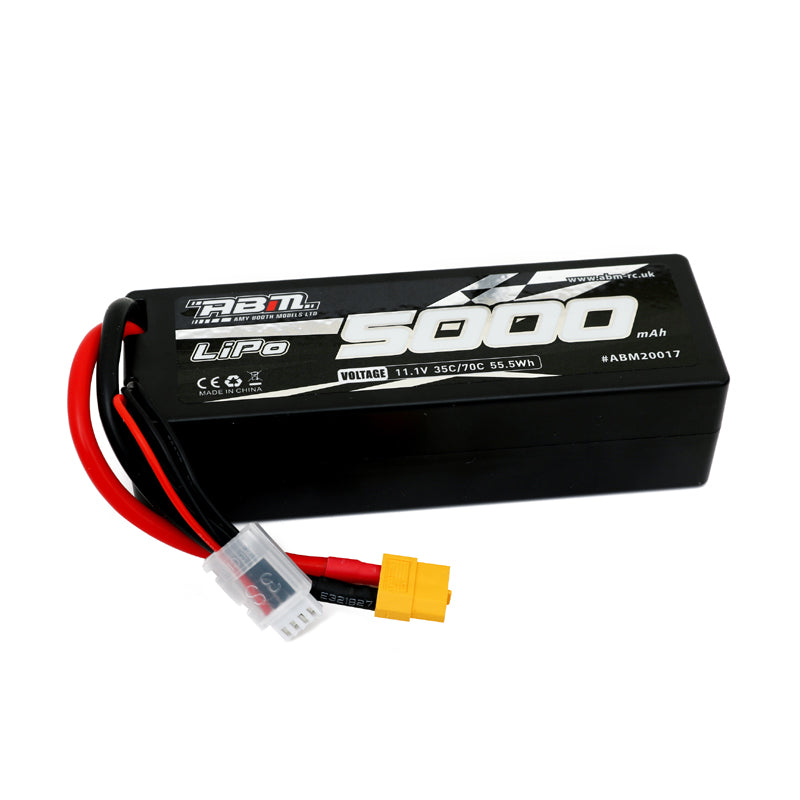 ABM 5000mAh 3S 11.1V 70C Lipo battery with XT60 connector