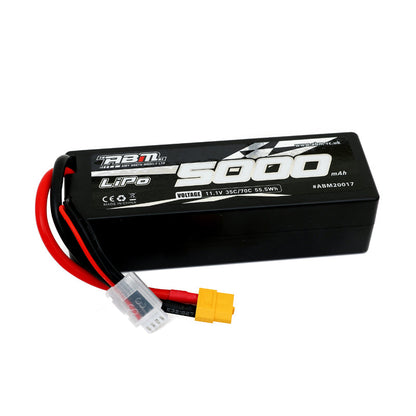 ABM 5000mAh 3S 11.1V 70C Lipo battery with XT60 connector