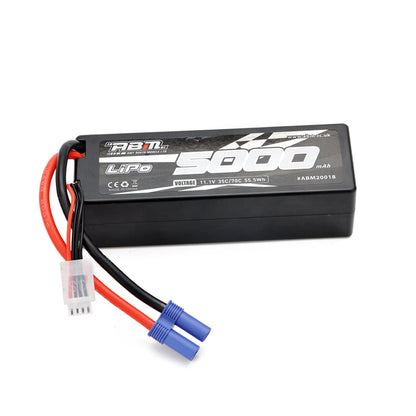 ABM 5000mAh 3S 11.1V 70C Lipo battery with EC5 connector