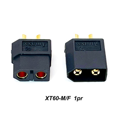 ABM XT60 Connector Black 1pr