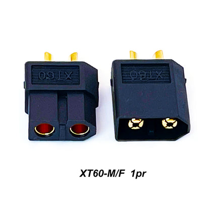ABM XT60 Connector Black 1pr