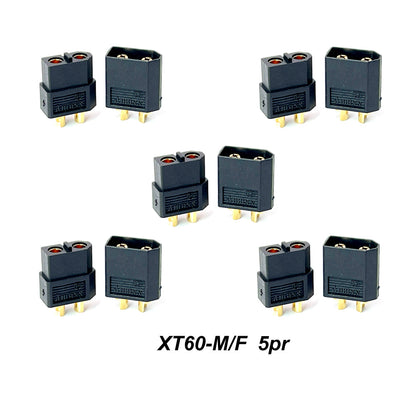 ABM XT60 Connector Black 5pr