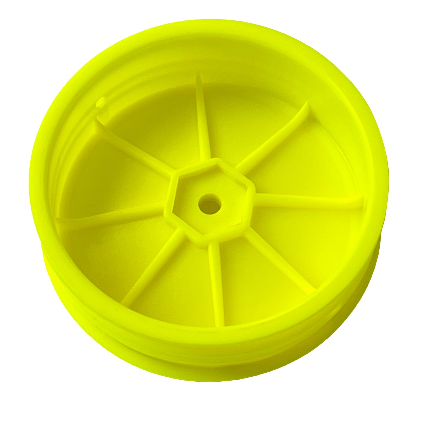 ABM40001-Y Front Wheel for 1/10th Off Road 2wd -Yellow (2pcs)