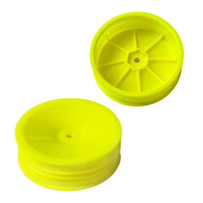 ABM40001-Y Front Wheel for 1/10th Off Road 2wd -Yellow (2pcs)