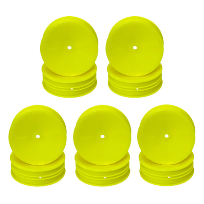 ABM40003-Y Front Wheel for 1/10th Off Road 2wd -Yellow (10 pcs)