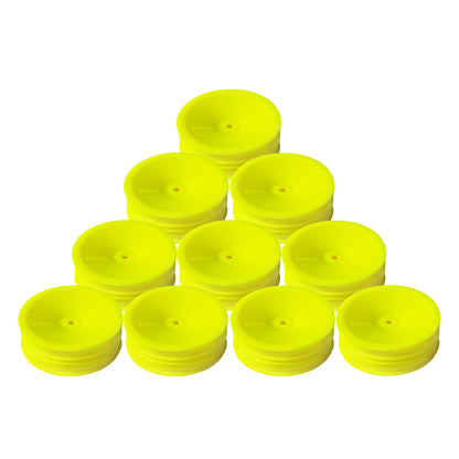 ABM40003-Y Front Wheel for 1/10th Off Road 2wd -Yellow (10 pcs)
