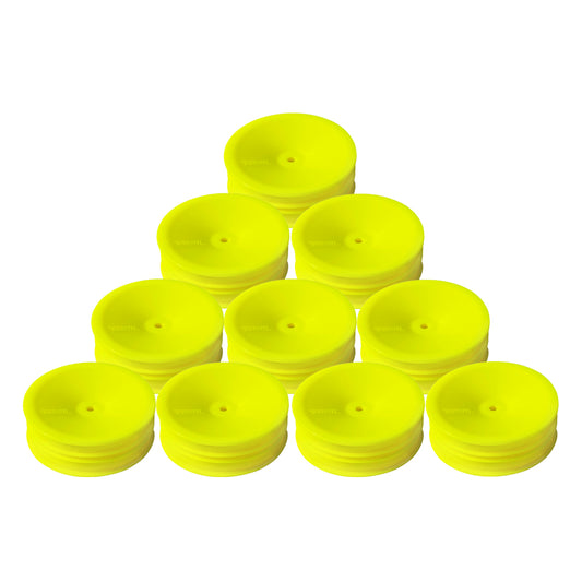 ABM40003-Y Front Wheel for 1/10th Off Road 2wd -Yellow (10 pcs)