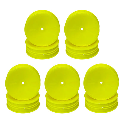 ABM40003-Y Front Wheel for 1/10th Off Road 2wd -Yellow (10 pcs)