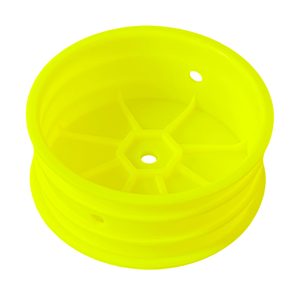 ABM40005-Y Front Wheel WIDE for 1/10th Off Road 2wd -Yellow (2pcs)