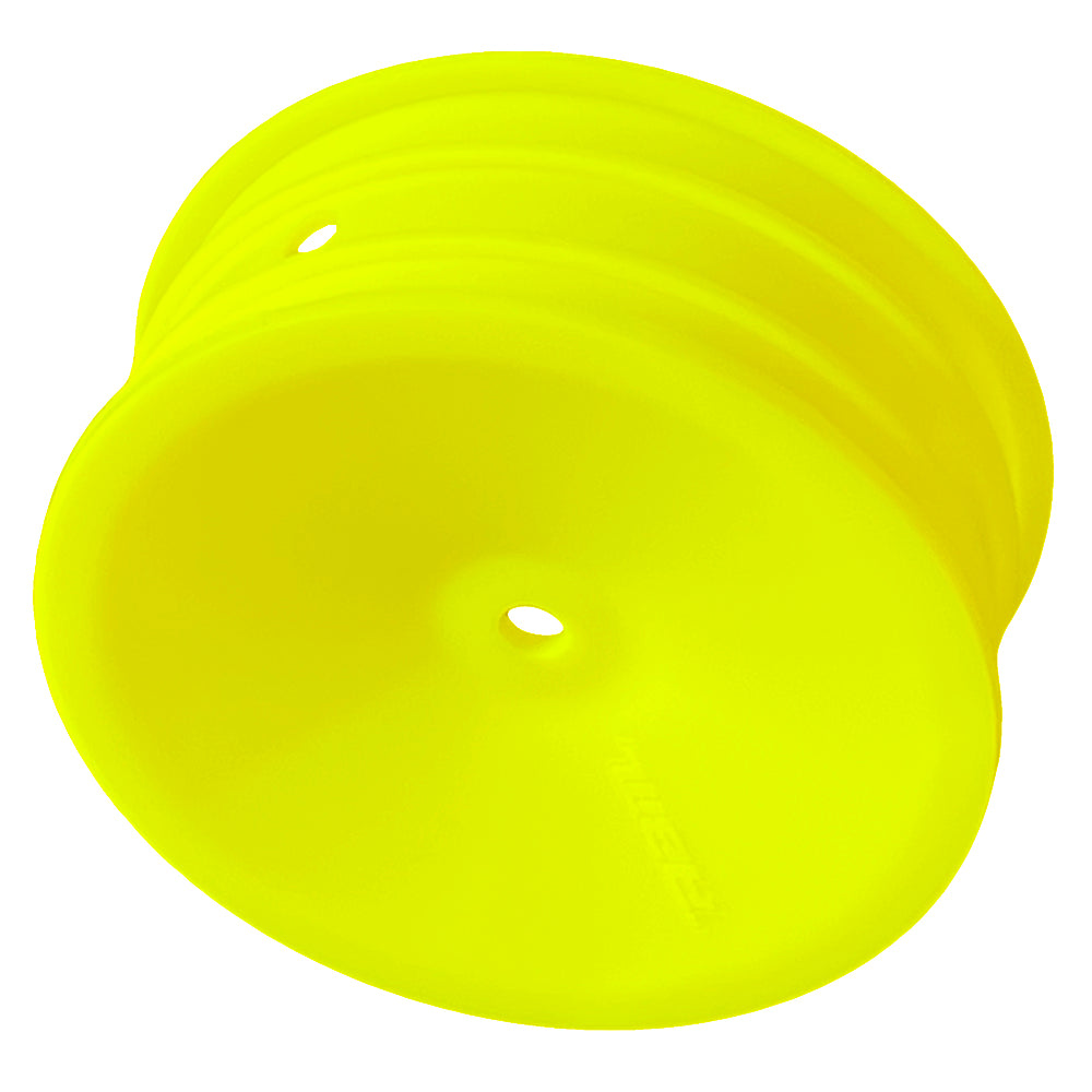 ABM40005-Y Front Wheel WIDE for 1/10th Off Road 2wd -Yellow (2pcs)