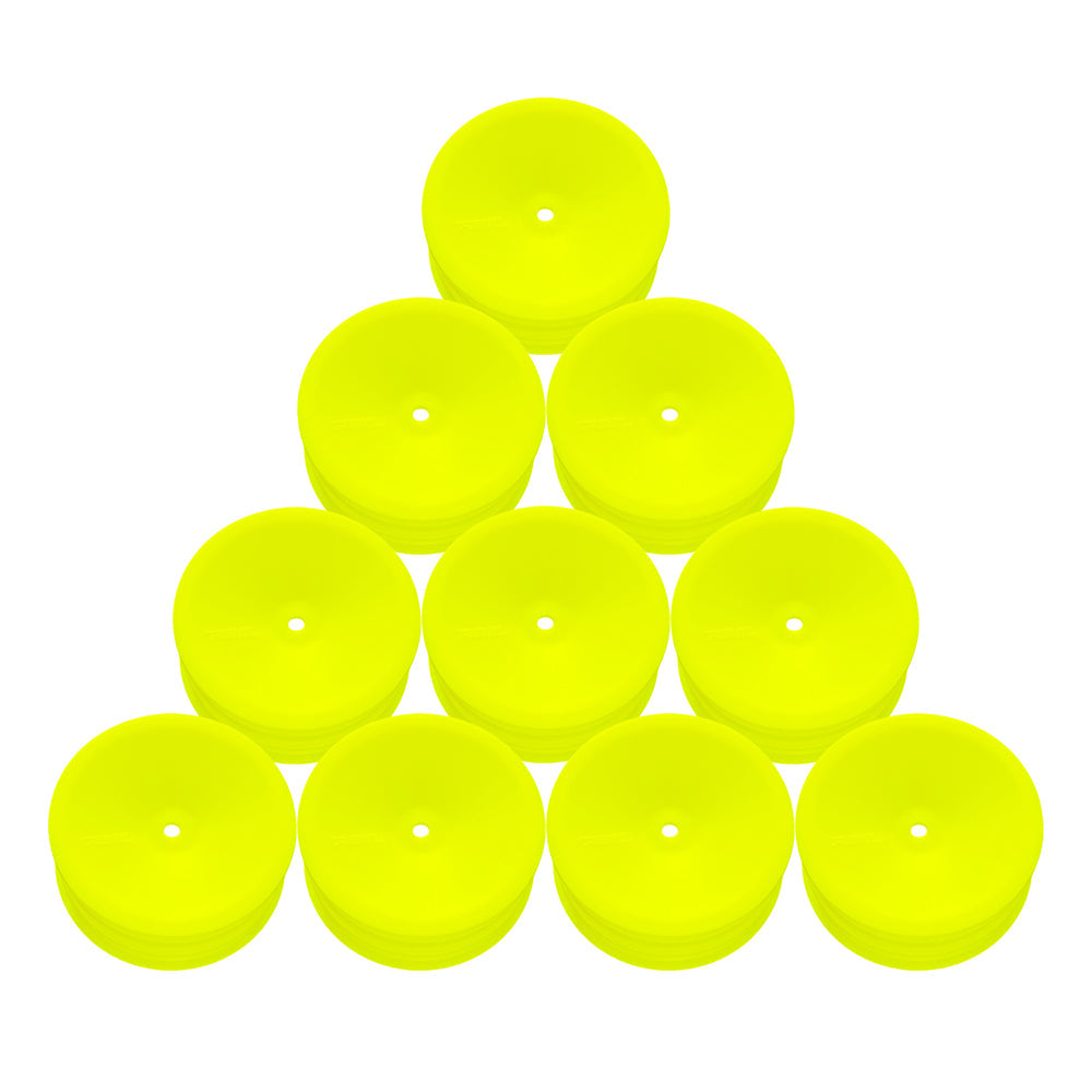 ABM40006-Y Front Wheel WIDE for 1/10th Off Road 2wd -Yellow (10pcs)