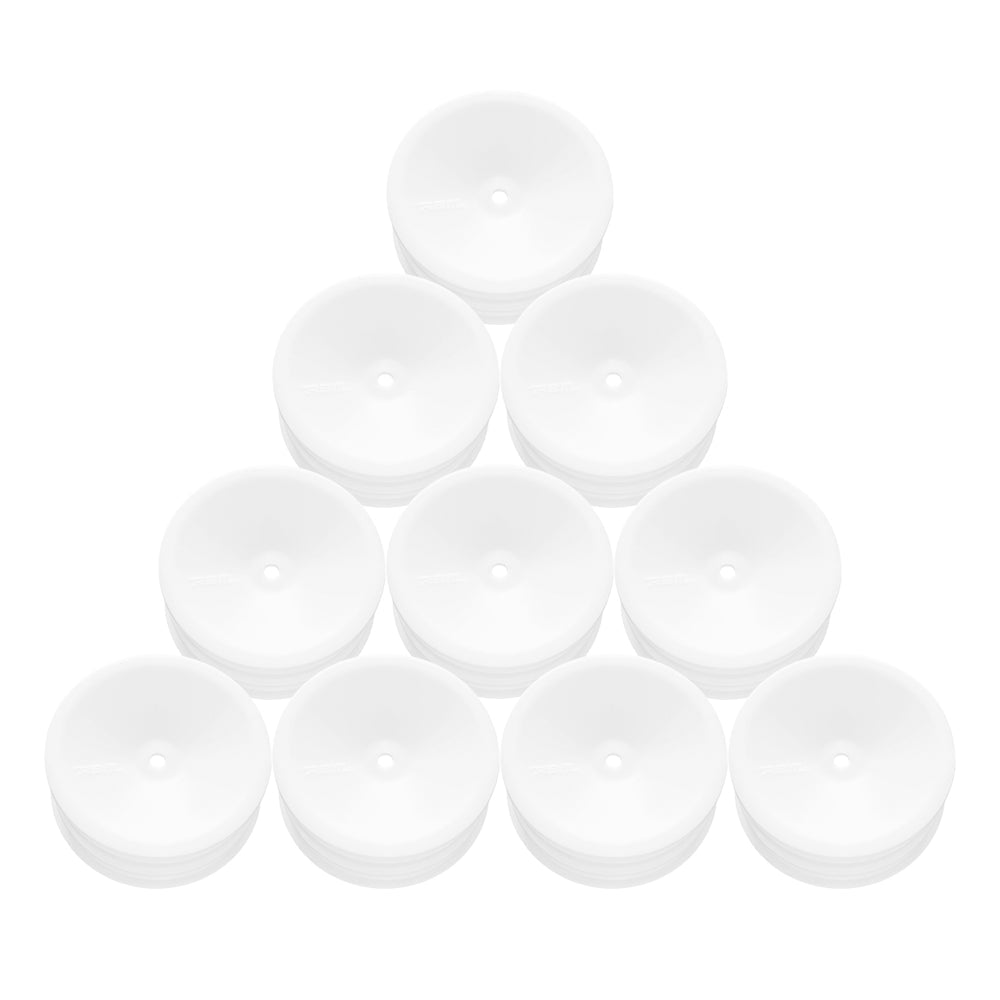 ABM40006 Front Wheel WIDE for 1/10th Off Road 2wd -White (10pcs)