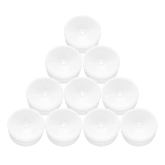 ABM40006 Front Wheel WIDE for 1/10th Off Road 2wd -White (10pcs)