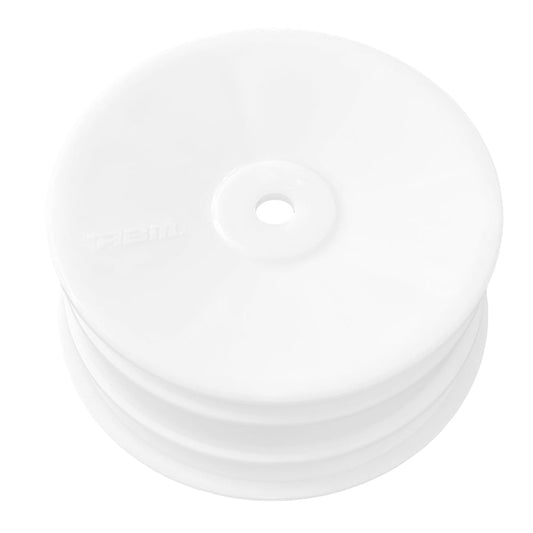 ABM40007 Front Wheel for 1/10th Off Road 4wd -White (2pcs)