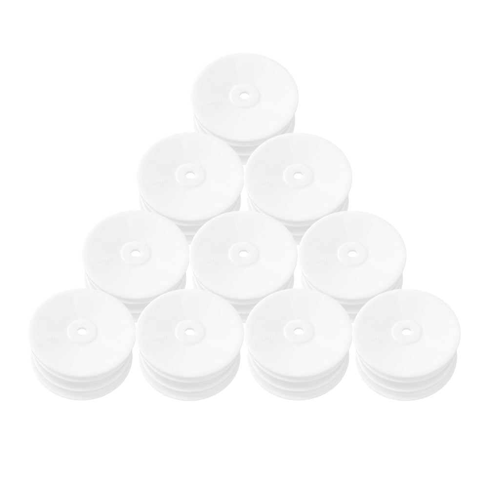 ABM40008 Front Wheel for 1/10th Off Road 4wd -White (10pcs)