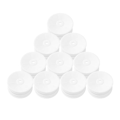 ABM40008 Front Wheel for 1/10th Off Road 4wd -White (10pcs)