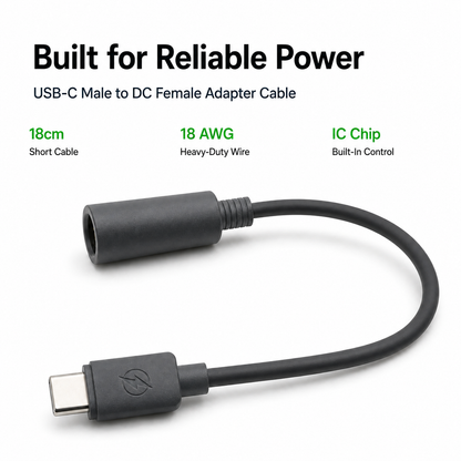 ABM Starlink Mini Compatible Lead USB-C Male To DC
