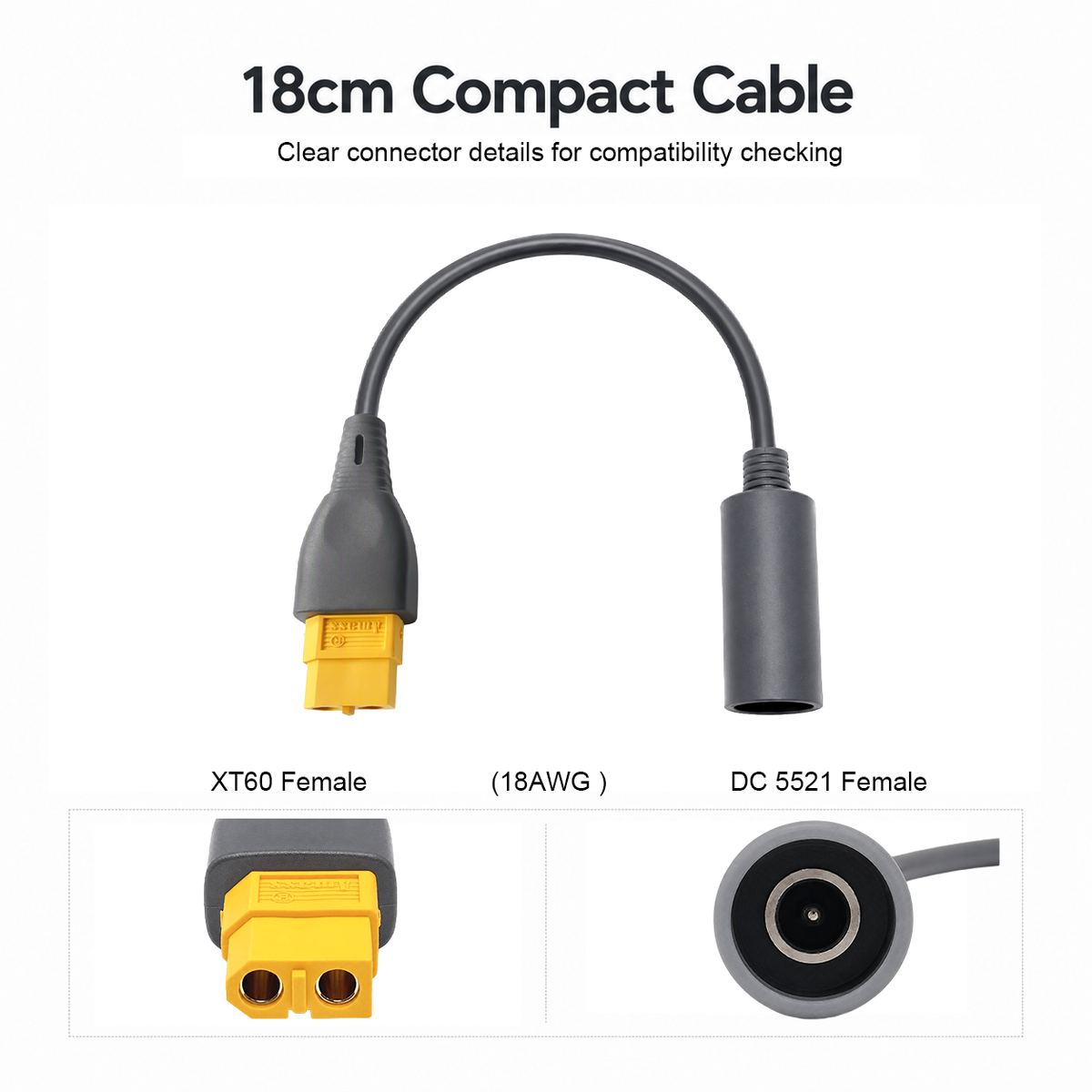 Starlink Mini Lead XT-60 to DC Female