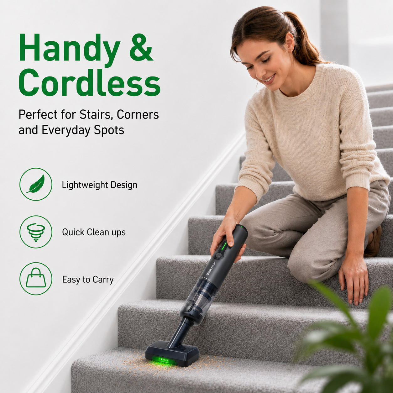 ABM VAC-X1 Brushless Vacuum Blower, Ideal For Home and Car.