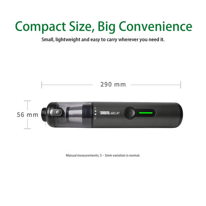 ABM VAC-X1 Brushless Vacuum Blower, Ideal For Home and Car.