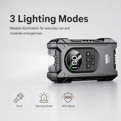 ABM BOOST-X1 Multifunctional Jump Starter & Tyre Inflator