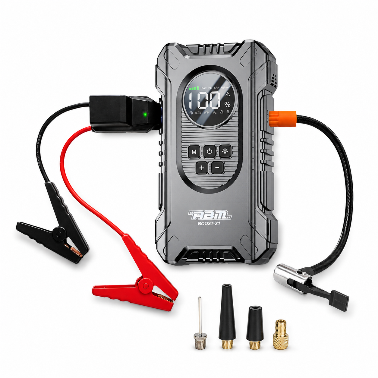 ABM BOOST-X1 Multifunctional Jump Starter & Tyre Inflator