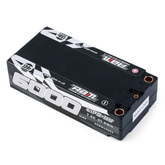 ABM 6000 Shorty 7.6v Lipo-HV 130c 5mm Connectors