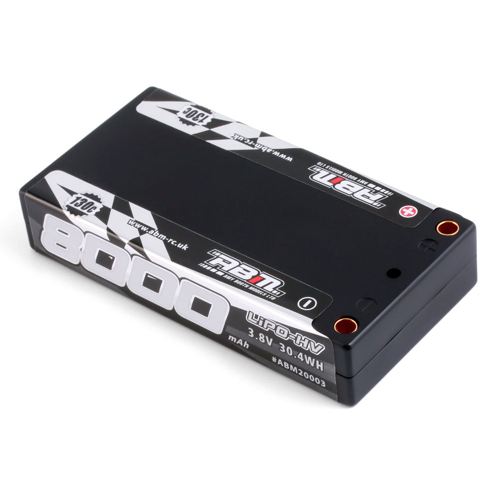 ABM 8000 Pan Car Style 3.8V Lipo-HV 130c 4mm Connectors