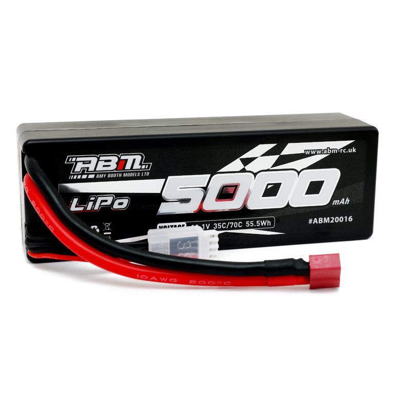 ABM 5000mAh 3S 11.1V 70C Lipo battery with deans connector
