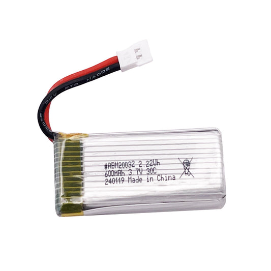 ABM 600mah 1S 30C 3.7 Lipo Battery Molex Plug Pcm