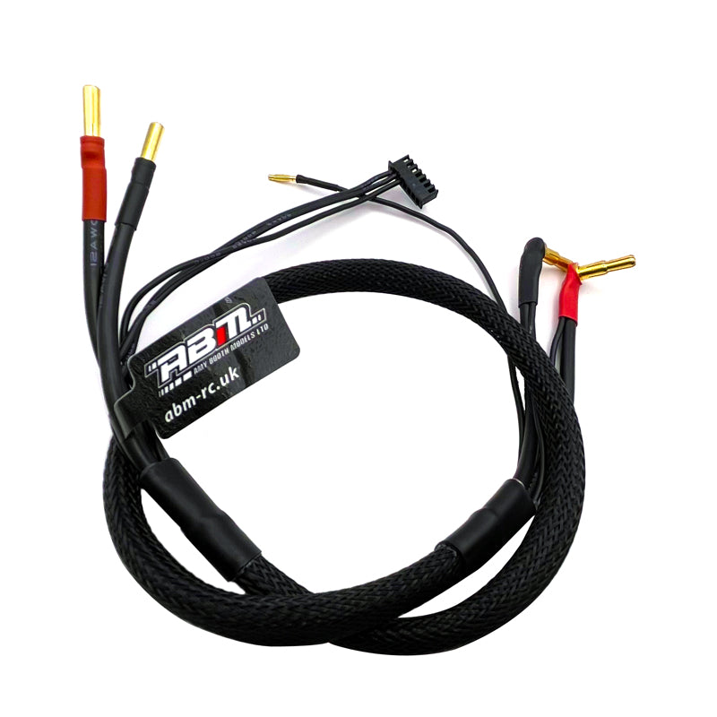 ABM 2S BALANCE CHARGE LEAD BANANA PLUGS