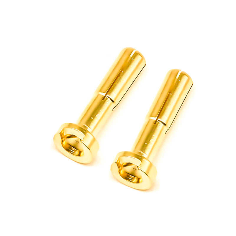 ABM LCG 4mm Gold Bullet Connectors (1 pair)