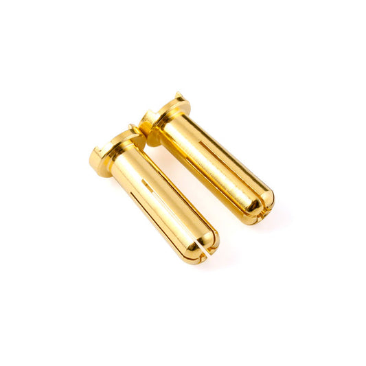 ABM 5mm Gold Bullet Connectors (1 pair)