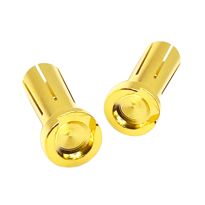 ABM LCG 5mm Gold Bullet Connectors (1 pair)